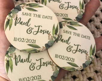 Save The Date Magnet Etsy