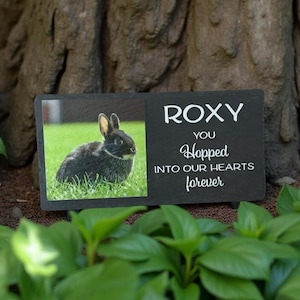 Pet Photo - Slate Memorial Plaque