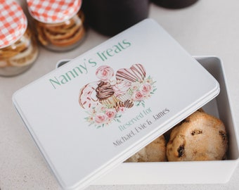 Personalised Cookie/Treat Tin | Mothers Day Gift