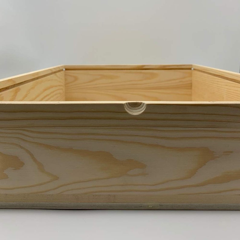 Baby Initial Extra Large Keepsake Box Wooden Memory Box Etsy