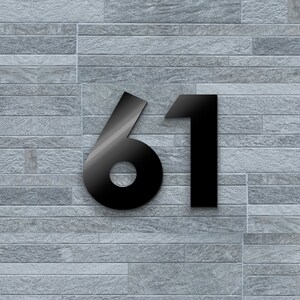Double Digit House Number, Street Address Sign, Letterbox Sign, Custom ...
