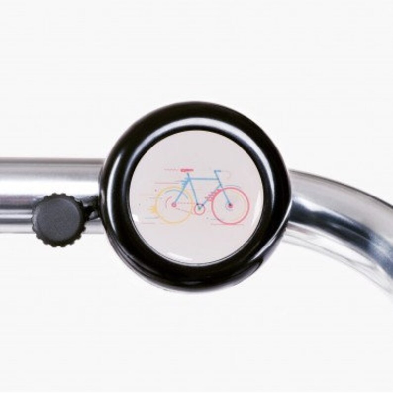 Pretty bike bell unique bicycle bell cool bell patterns Etsy