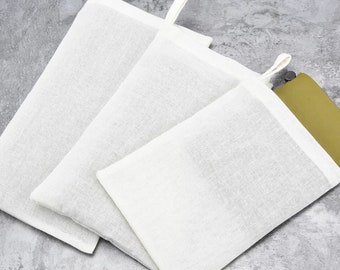 Cloth Storage Bag for Midori Travelers Notebook, Cotton Linen Pouch Packing Supply
