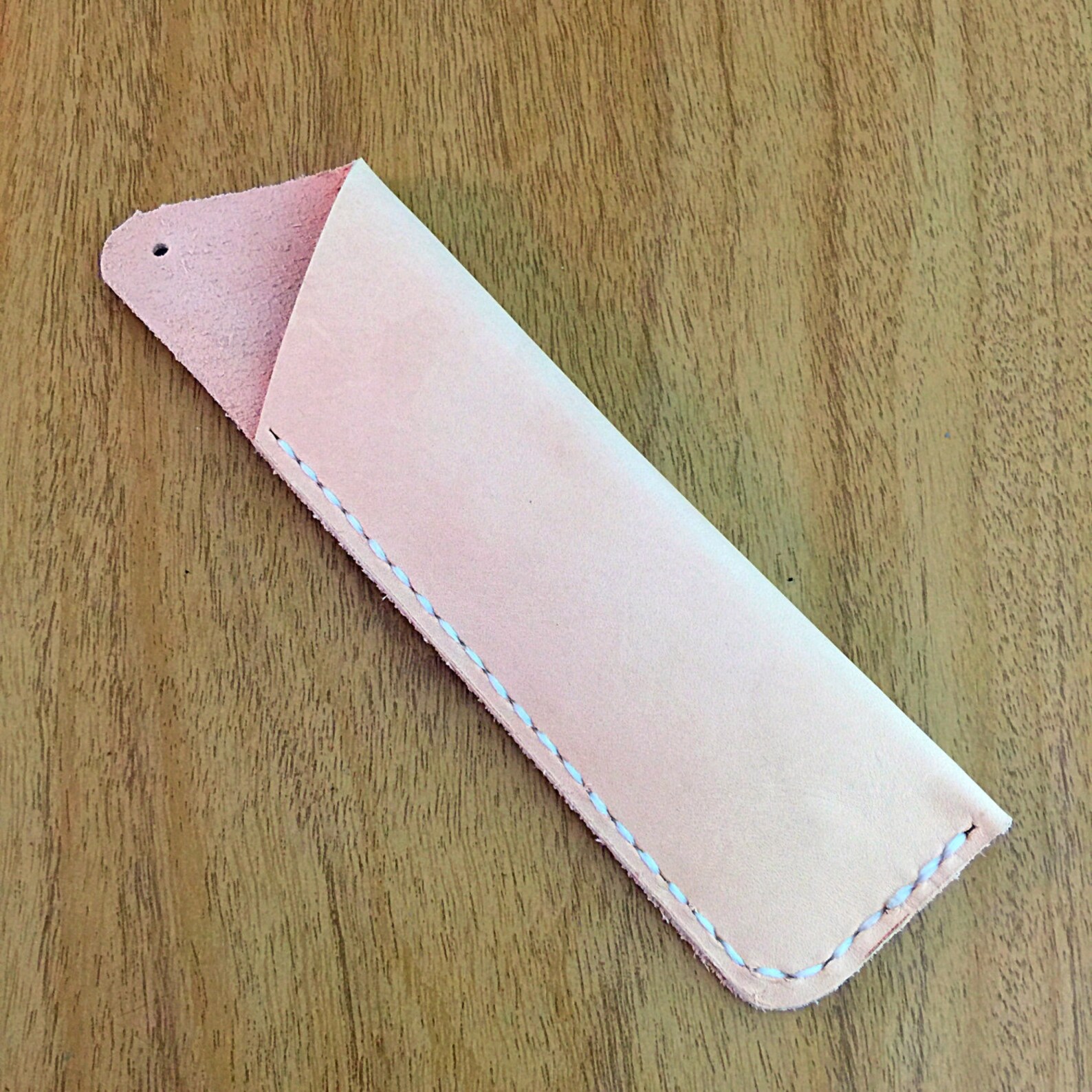 Leather Pen Pencil Holder Case for Travelers Notebook Planner Etsy