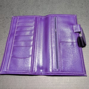 Hobonichi Cover Faux Leather Fits Mega or Weeks Size Purple