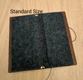 Felt Fabric File Folder Insert for Traveler's Notebook Standard Size - Card Holder Envelope - Midori Accessories