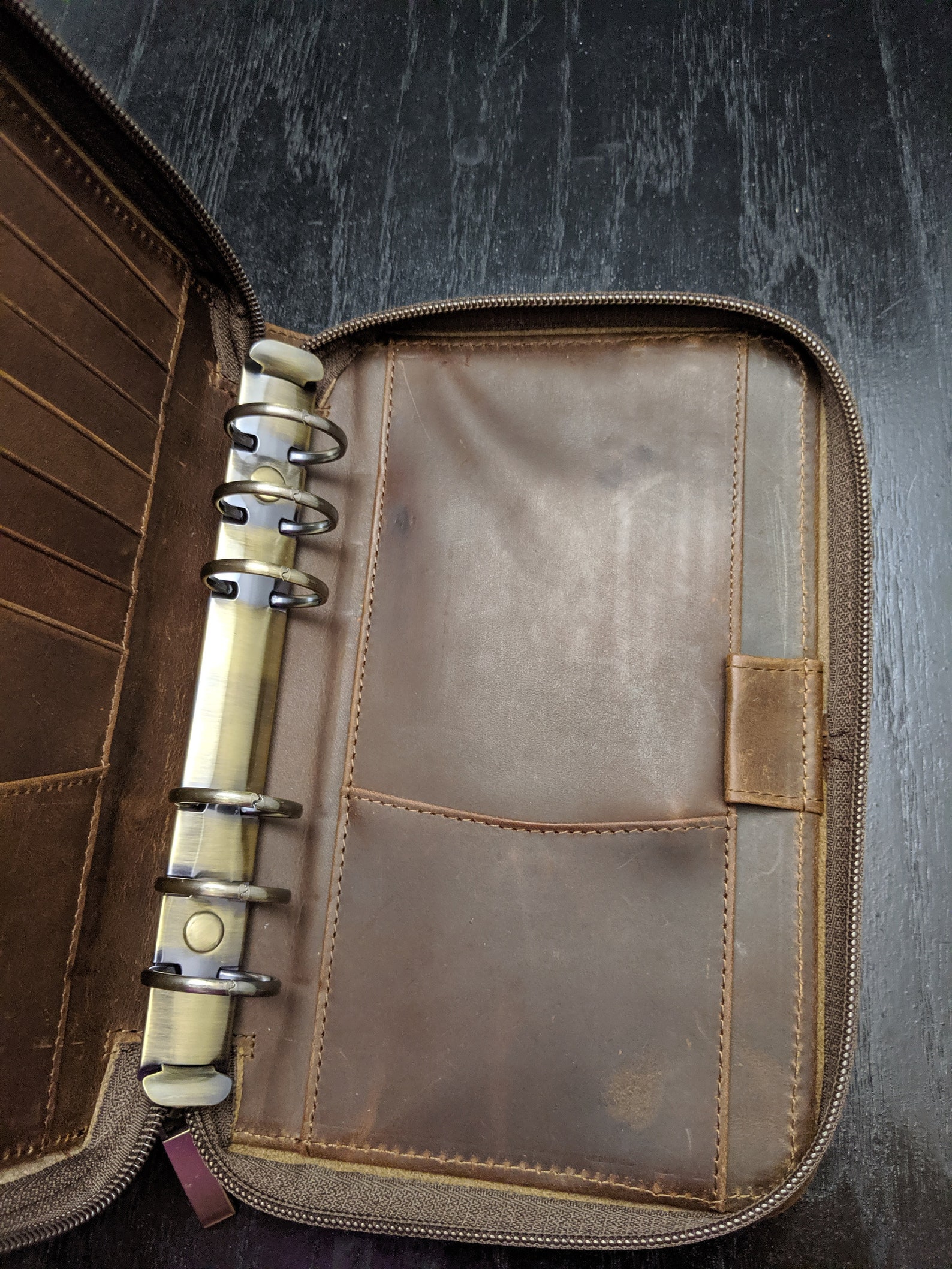 SALE Personal Size 6 Ring Planner Handmade With 100 Genuine Etsy