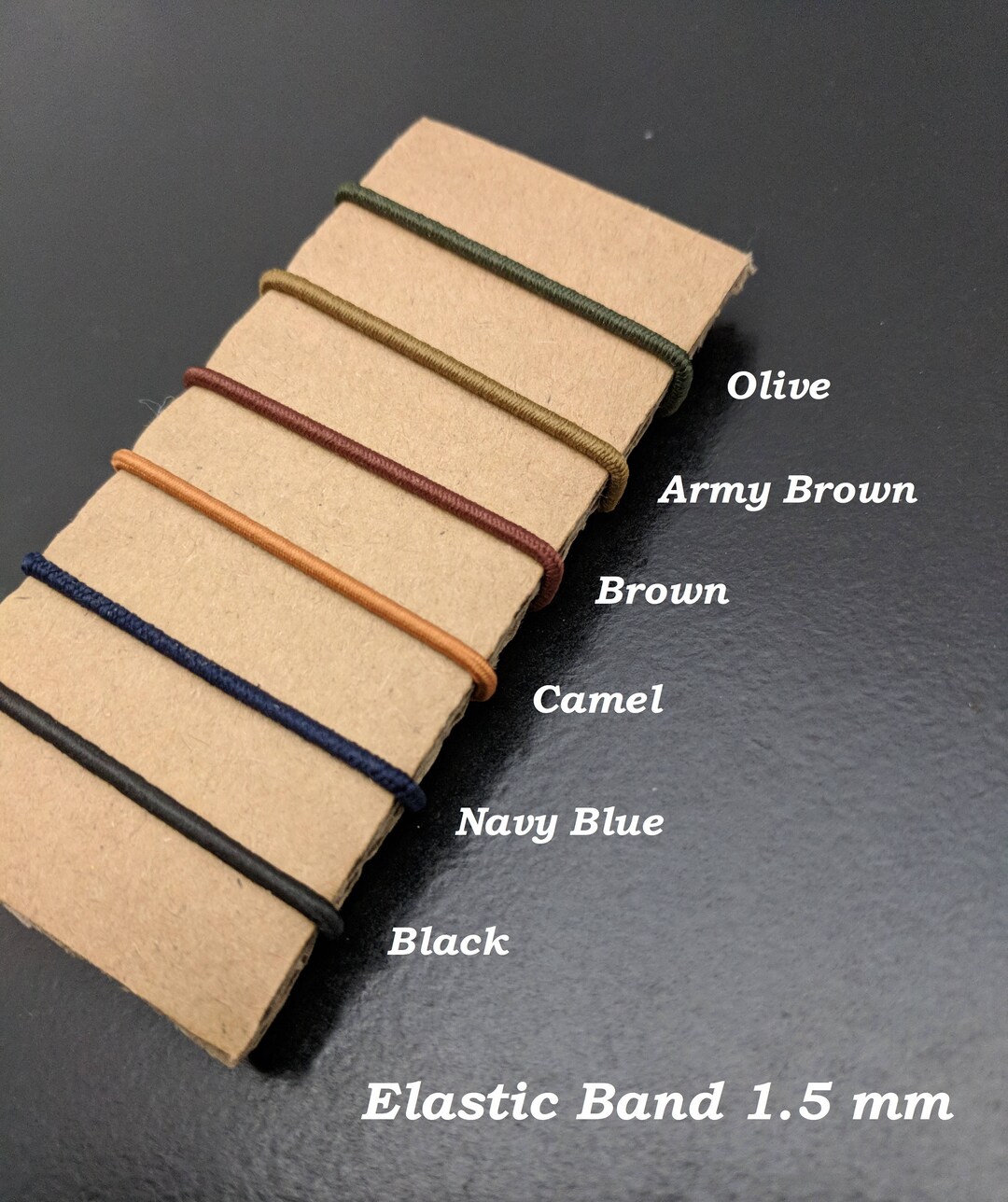 1.5 Mm Replacement Band for Travelers Notebook Elastic Cord Etsy