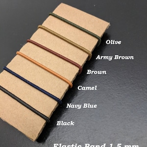 1.5 mm Replacement Band for Travelers Notebook Elastic Cord