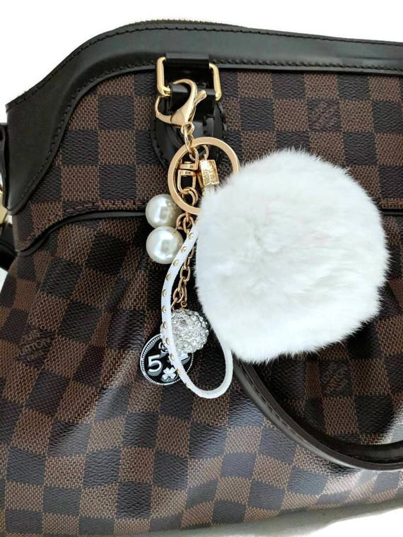 PEARL BAG CHARM WHITE PEARL W/COIN CHARM PEARL BAG CHARM WHITE PEARL W/COIN CHARM