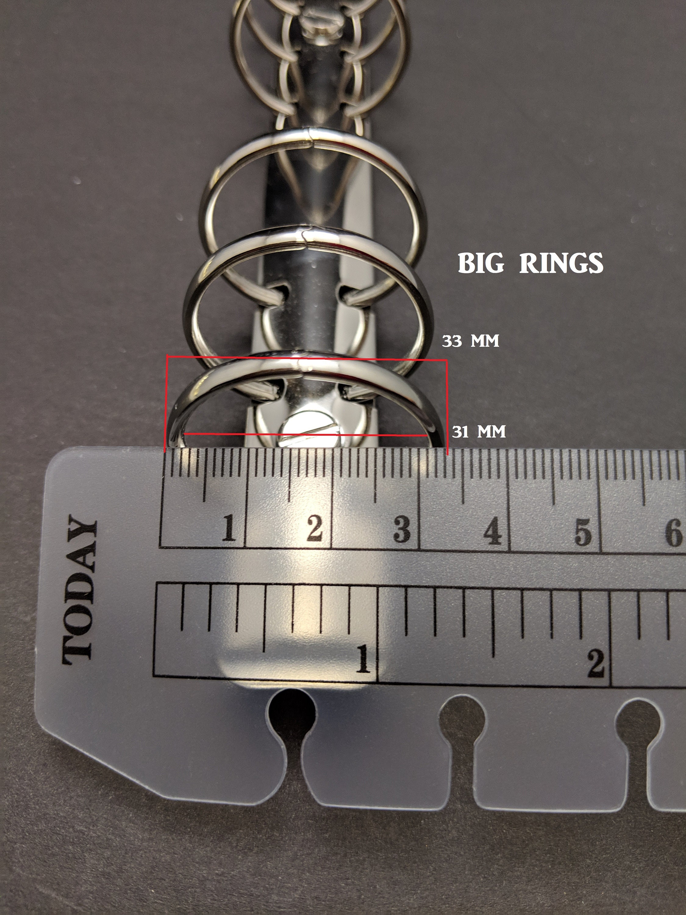 A5 Size large 6 Ring Replacement for Planner Organizer Etsy