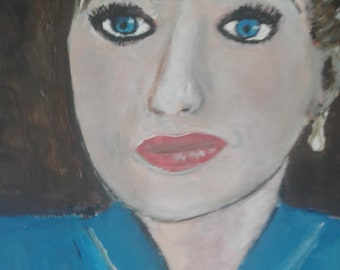 original painting Lucille Ball