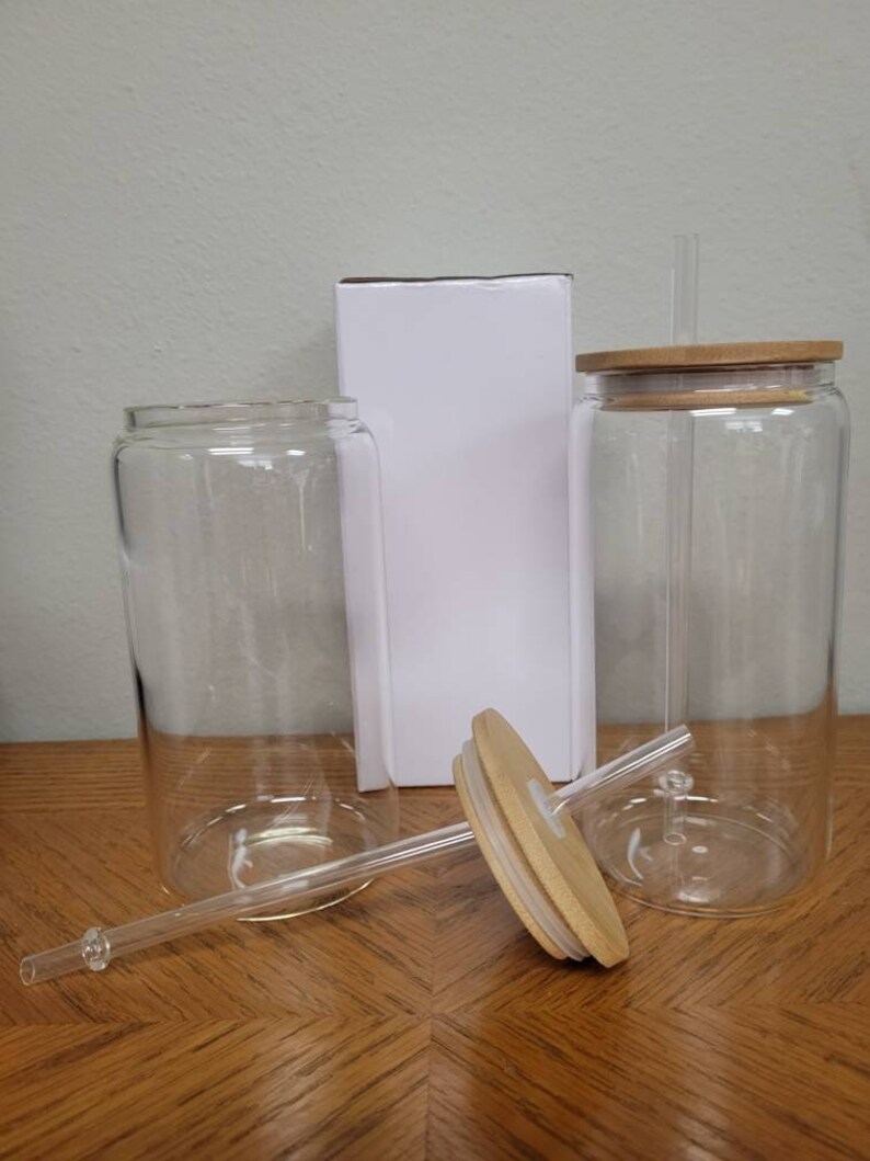 Sublimation Beer Can Glass Sublimation Libbey Glass16oz Beer Etsy