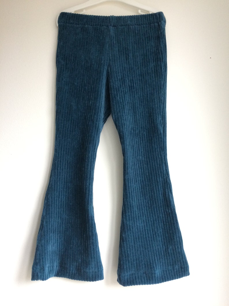 ribbed flare leggings