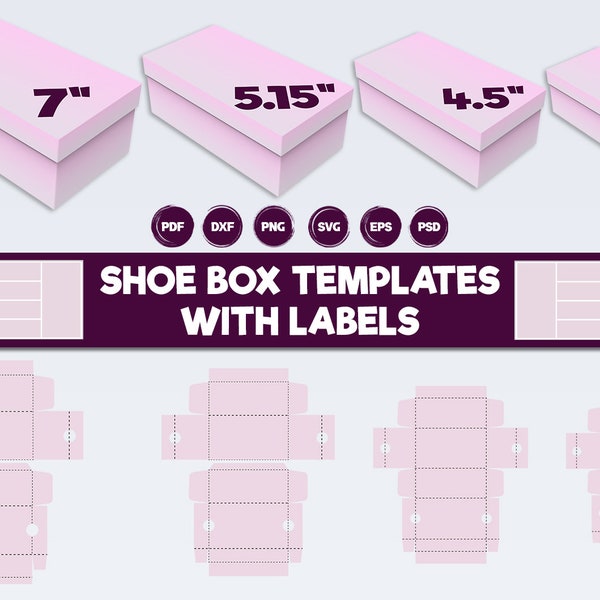 Shoe Box - Etsy