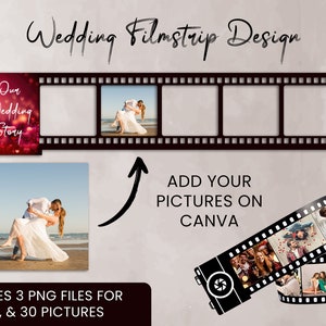 Wedding Film Canister Keychain Sublimation Design, Filmstrip Key chain Template, Sublimation Keychain Film Roll Template