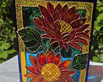 Free Standing Flower Sun Catcher