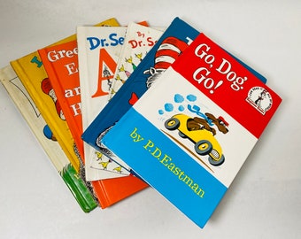 Dr Seuss vintage I Can Read Beginner Books Pick one! Go Dog Go Thinks ABC Green Eggs and Ham Read Eyes Shut Berenstain Bears