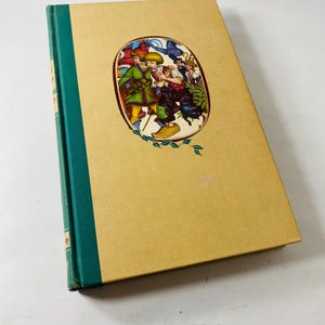 Andersen&#39;s Fairy Tales by Hans Christian Andersen illustrated Junior Library vintage book circa 1945 Grosset Dunlap Color illustrations