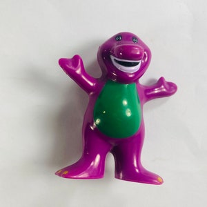 Barney The Purple Dinosaur From Barney & Friends series 5 Inch Figure,  Conductor