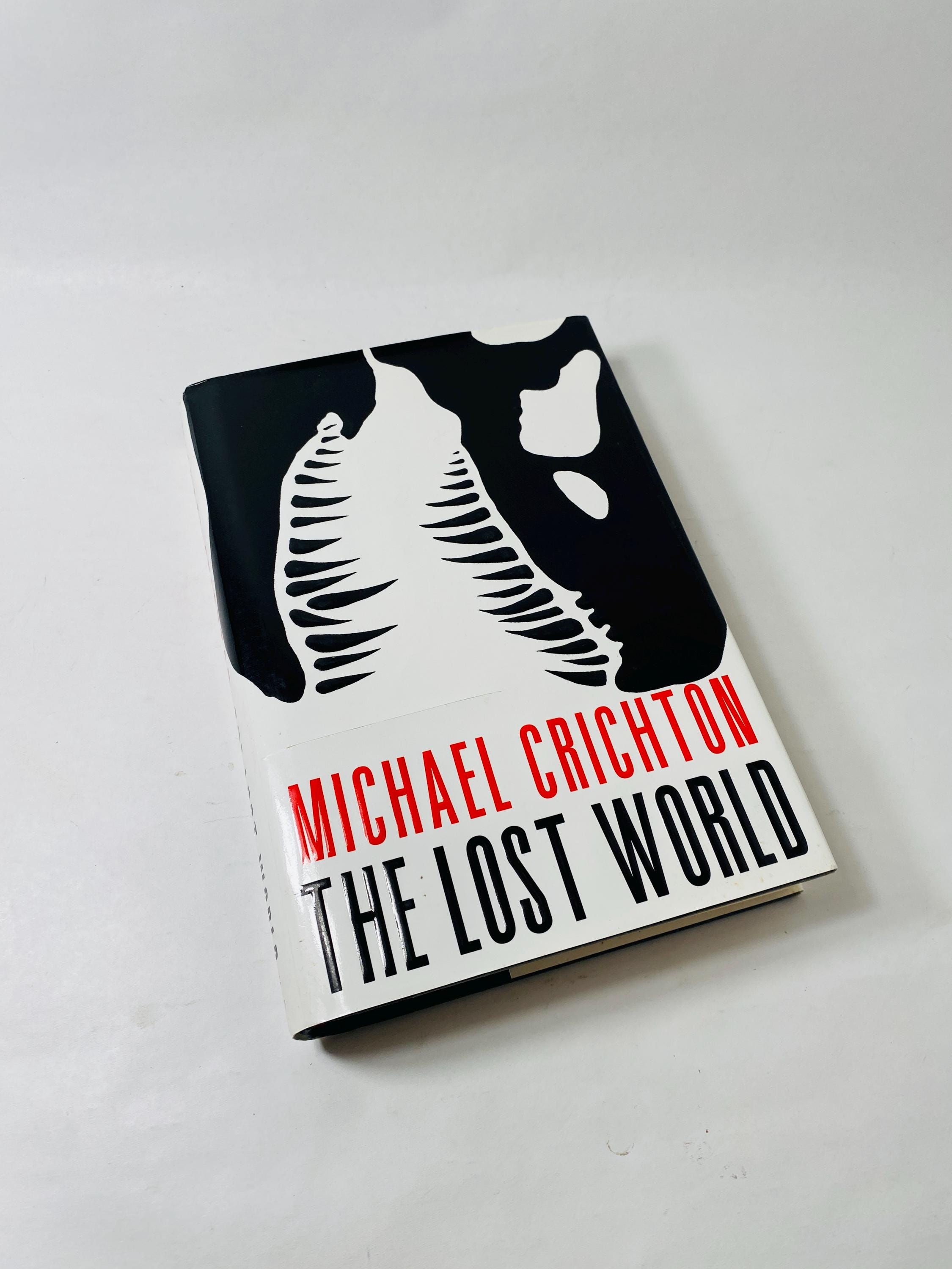 Lost World by Michael Crichton FIRST Trade EDITION Vintage Book