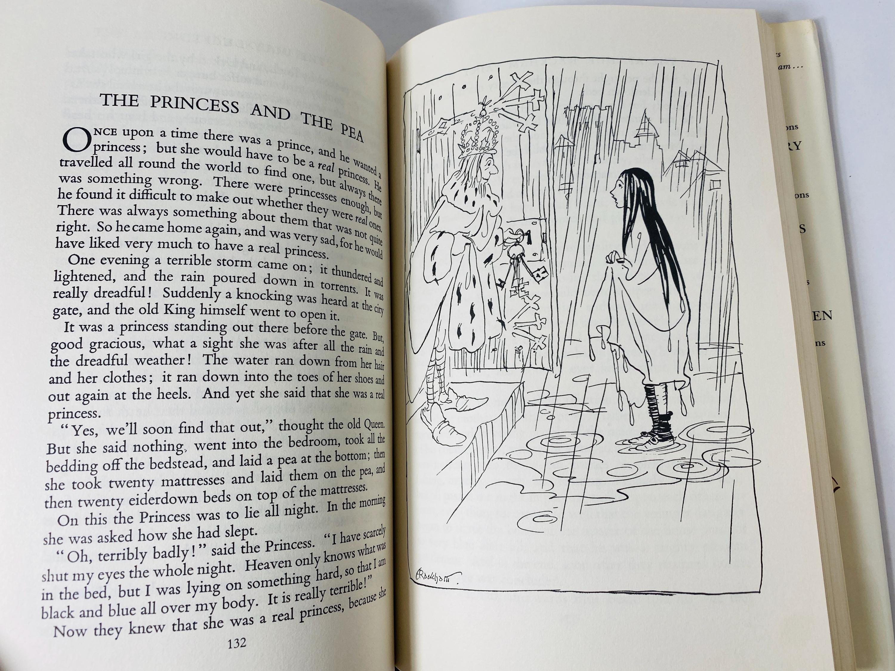 Fairy Book Arthur Rackham Illustrated Vintage Book Circa 1977 Princess ...