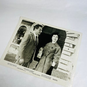 Humphrey Bogart Ava Gardner lobby card circa 1954 Original Barefoot Contessa fotografía coleccionable Joseph L Mankiewicz art decor