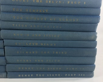 1961 Yale Shakespeare Blue Book Vintage Books PICK ONE! Plays