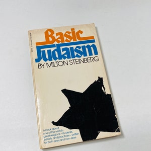 Judaism vintage paperback book circa 1975 Jewish introduction gift Guide to torah understanding anti-antisemitism. Chanukah gift