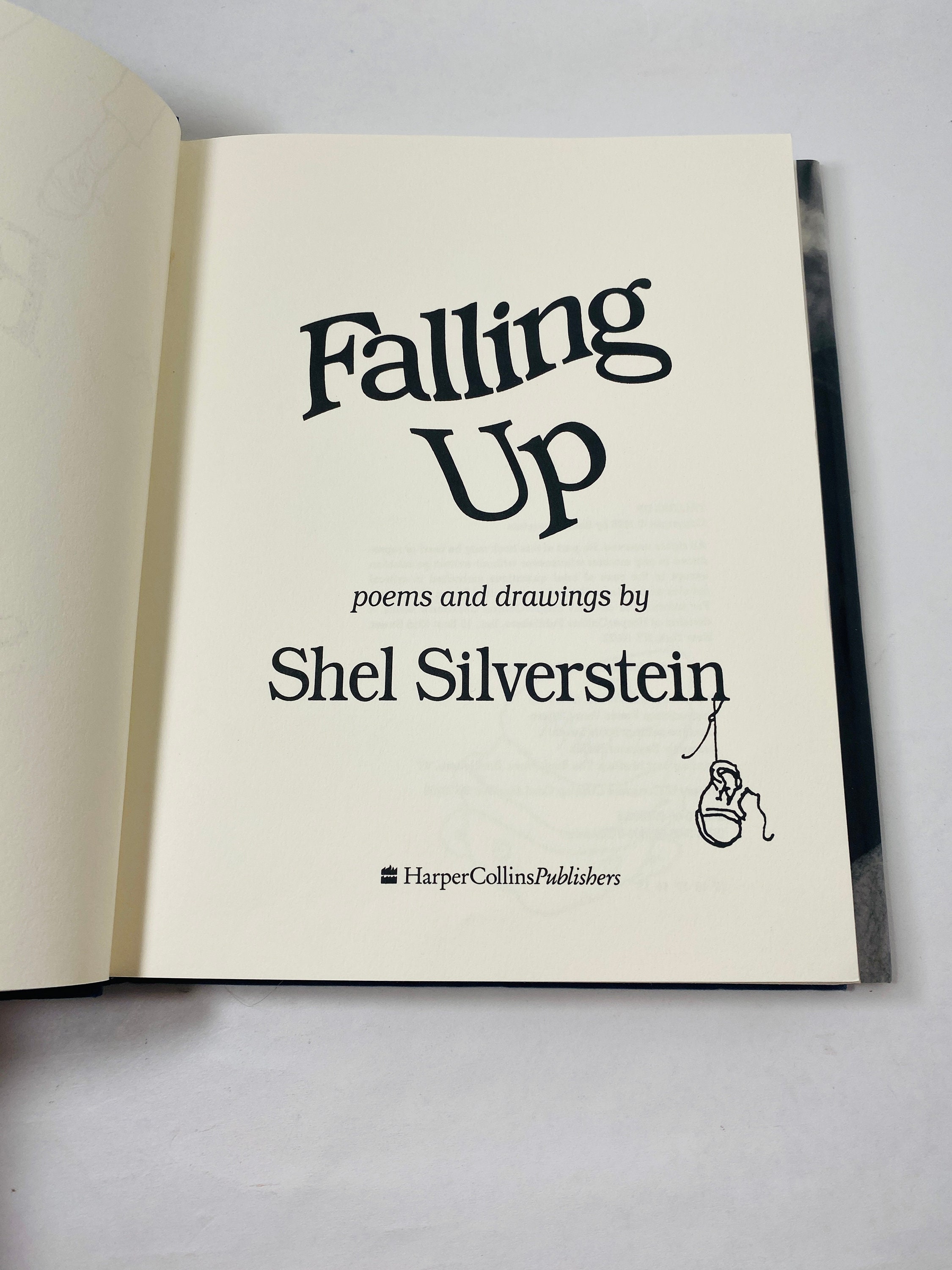 Falling up by Shel Silverstein Early Printing Vintage Book Circa 1996. Beautiful Collection of ...
