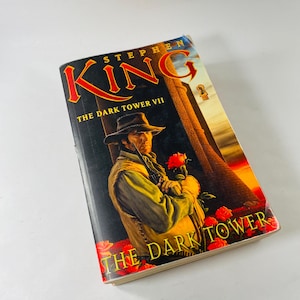 Dark Tower VII Gunslinger by Stephen King FIRST EDITION First Printing vintage paperback book First Plume Printing Book Lover Gift