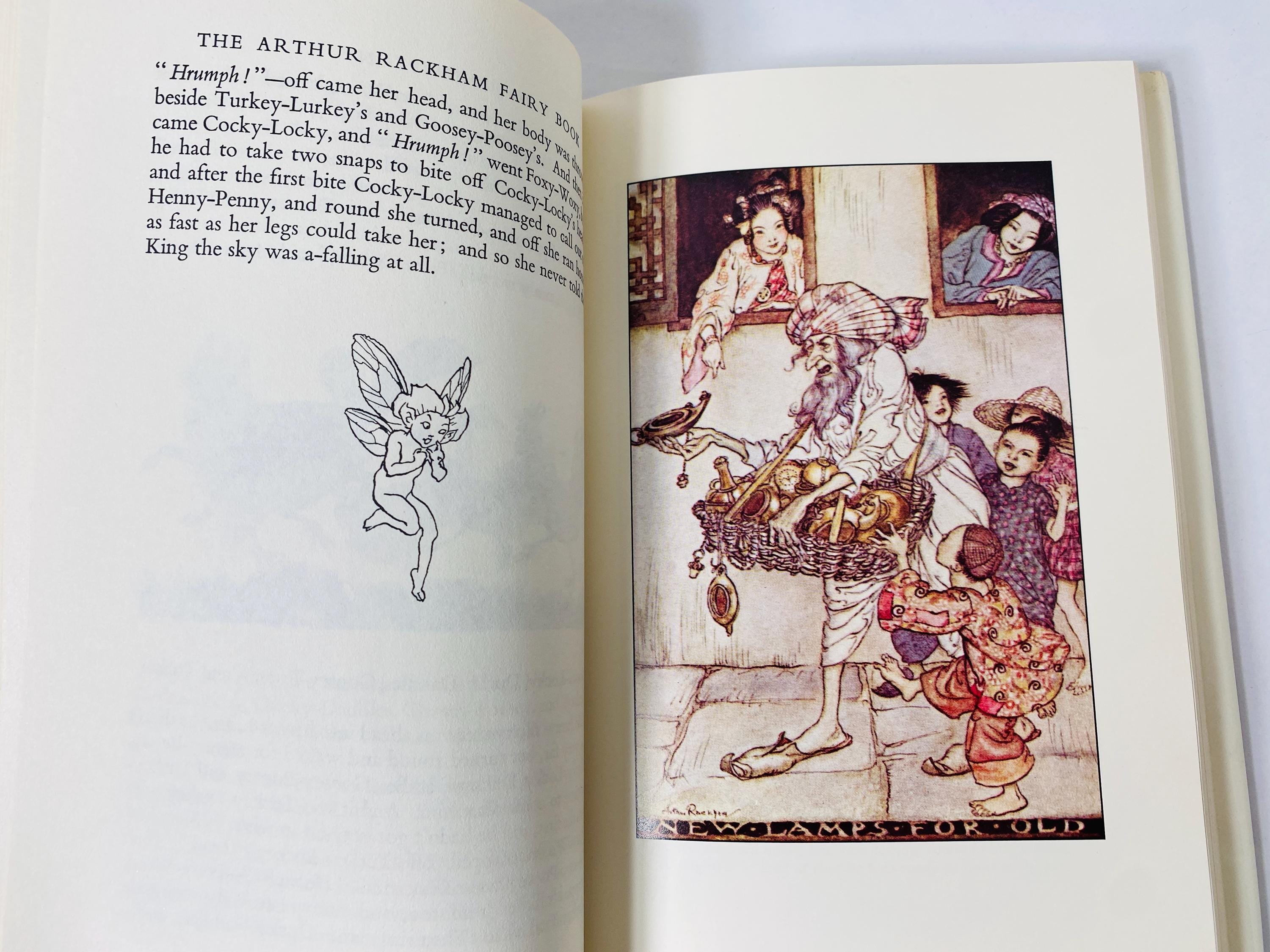 Fairy Book Arthur Rackham Illustrated Vintage Book Circa 1977 Princess ...