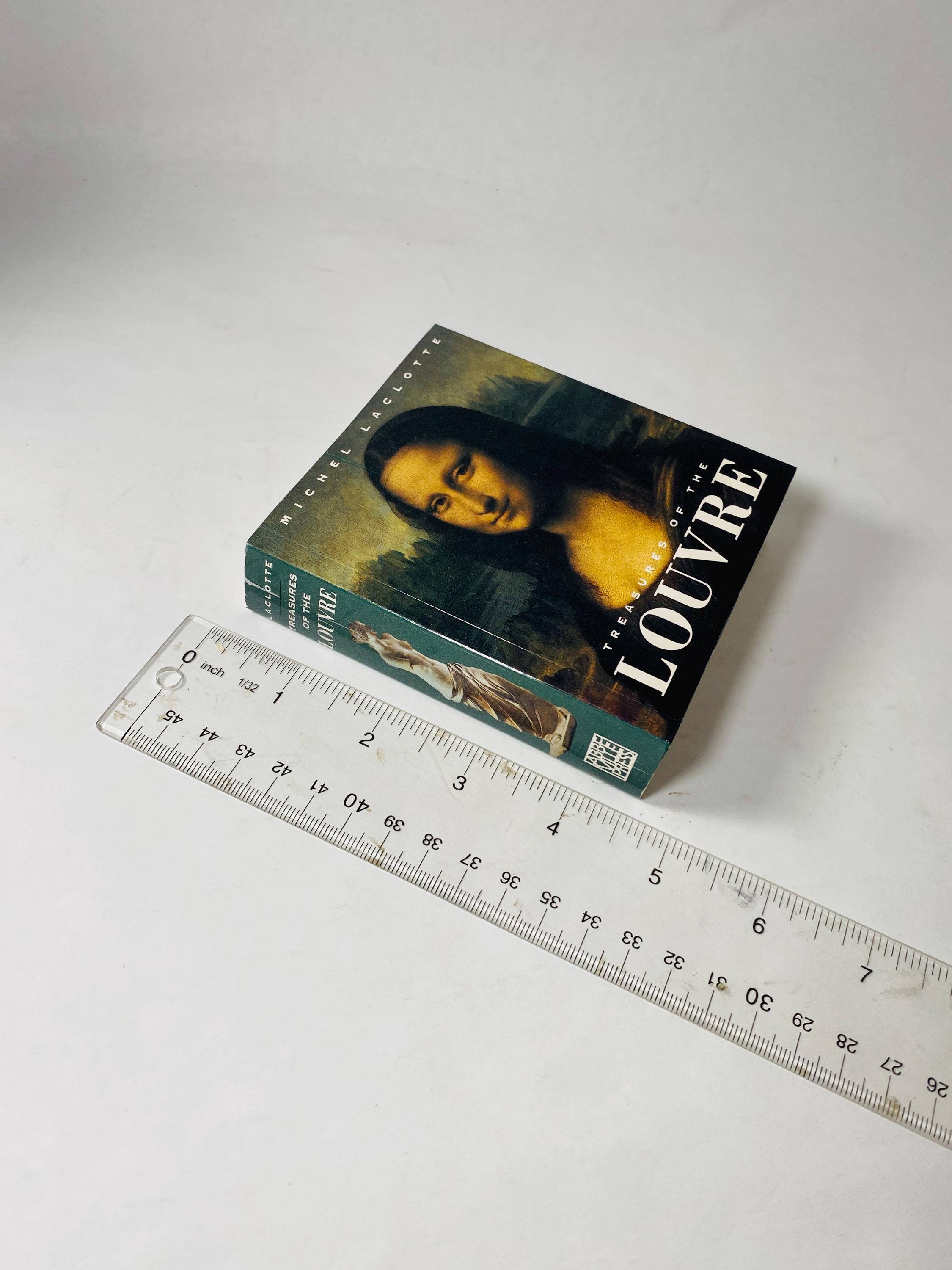 Vintage Louvre Art Book of Painters and Masters Small Paperback of