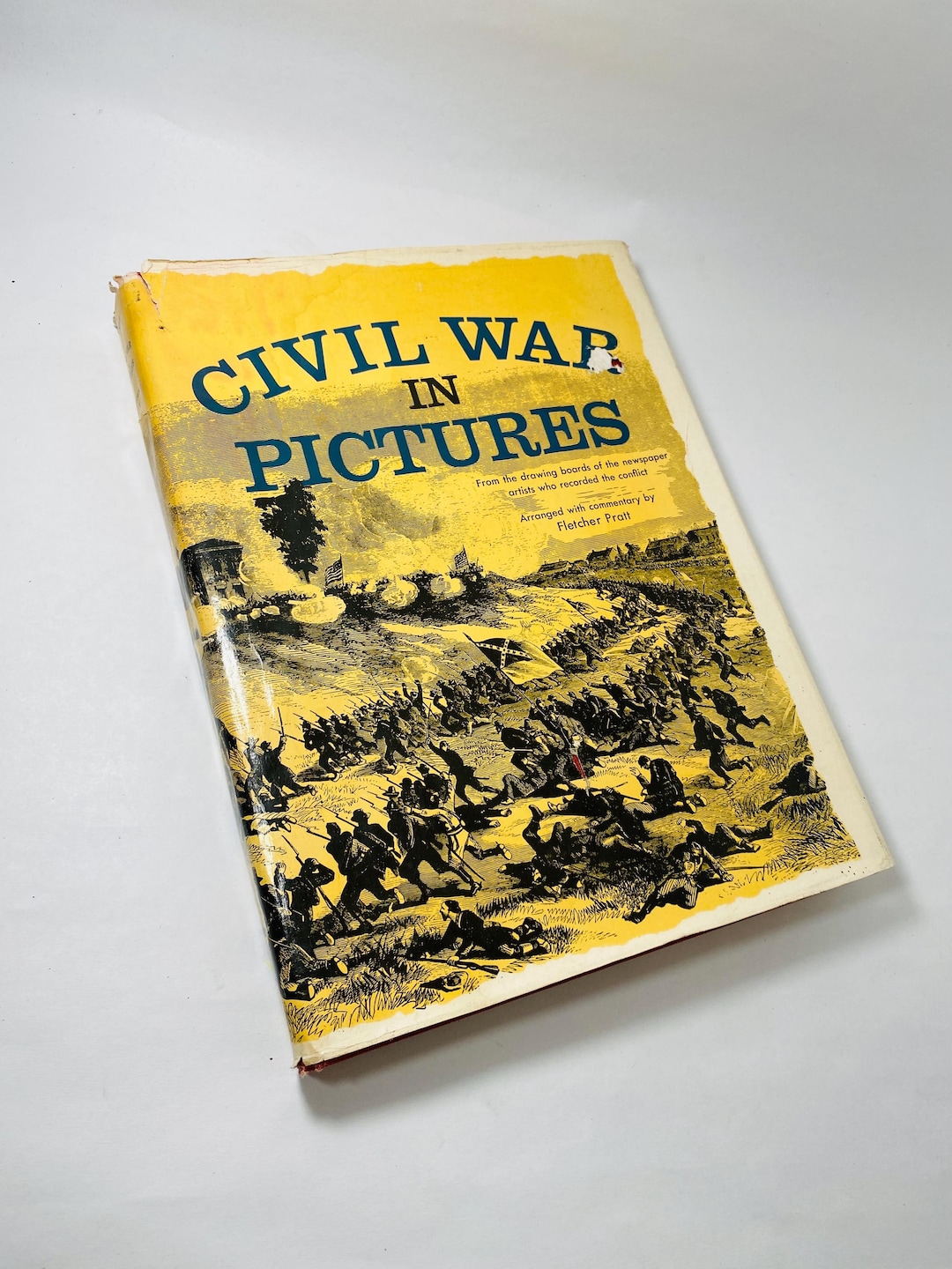Civil War in Pictures Vintage Collector's Edition Book Circa 1957 LARGE ...