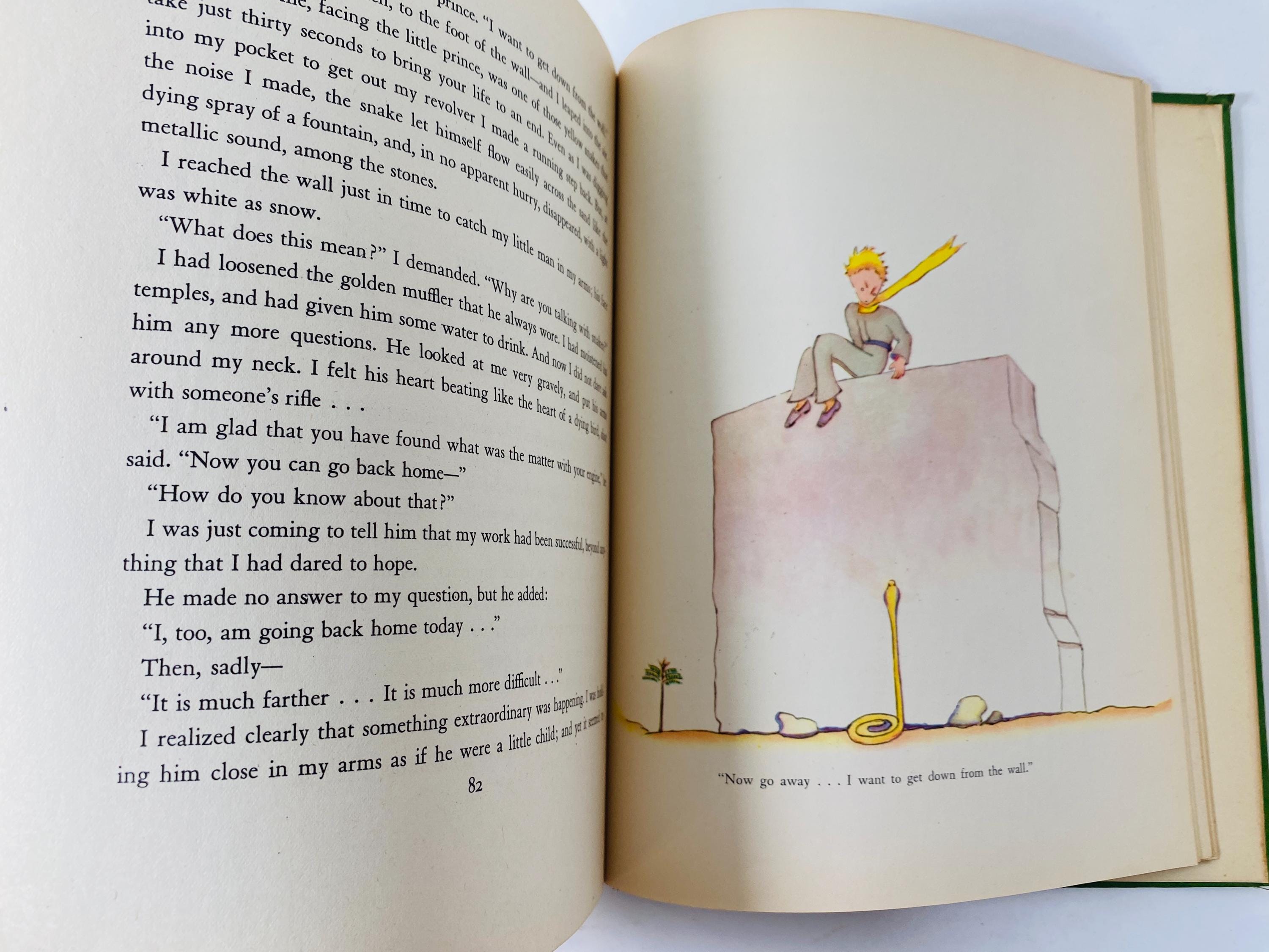 The Little Prince FIRST EDITION Third Printing Vintage Book Circa