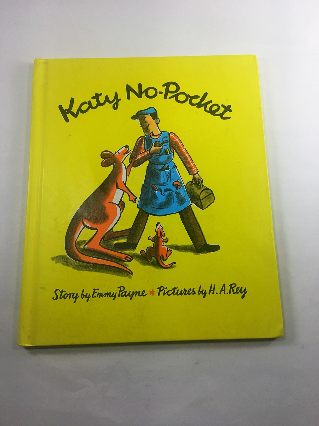 Curious George Katy No-pocket. Vintage Children's Book Illustrated by ...
