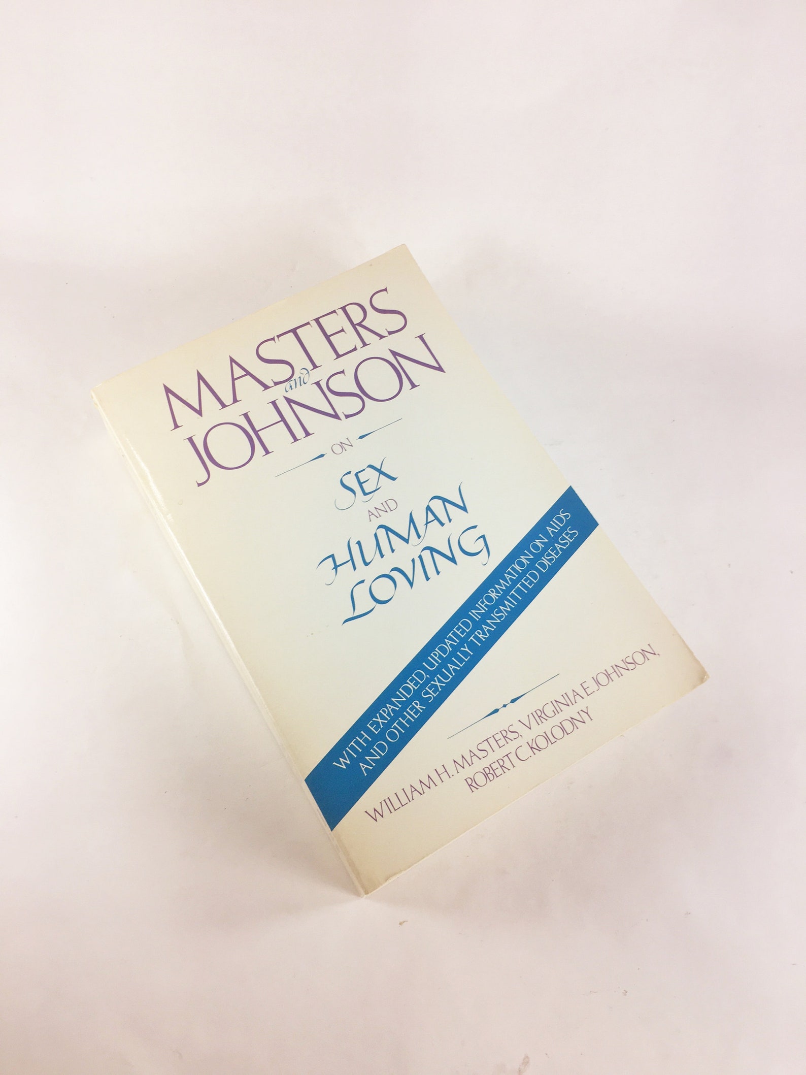 1985 Masters And Johnson Vintage Paperback Book Sex And Human Etsy