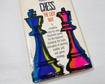 Chess EARLY PRINTING vintage paperback book by Reuben Fine circa 1942 Game Sacrifices and Combinations