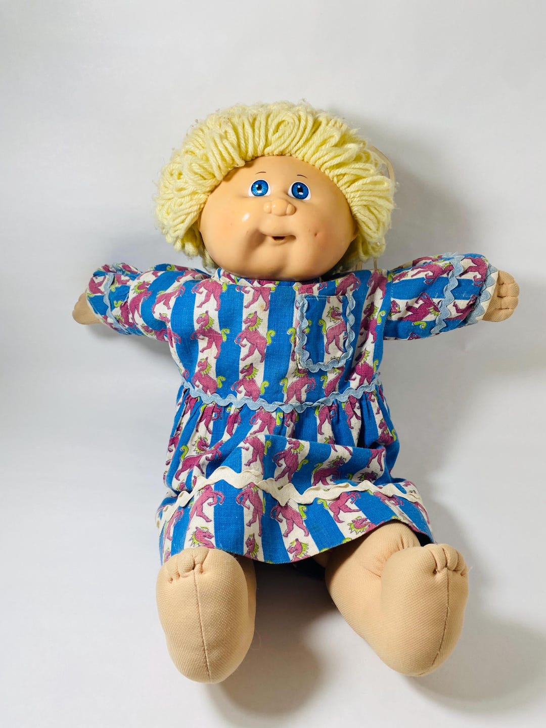 Cabbage Patch Kid 1982 Vintage Blonde Girl Doll Xavier Roberts ...