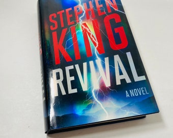 Revival by Stephen King FIRST EDITION Vintage book with dust jacket. Former Library Book. Perfect gift!