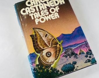 Carlos Castaneda vintage FIRST EDITION vintage book Tales of Power circa 1974 Conversations with Don Juan Dreaming telekinesis Fringe