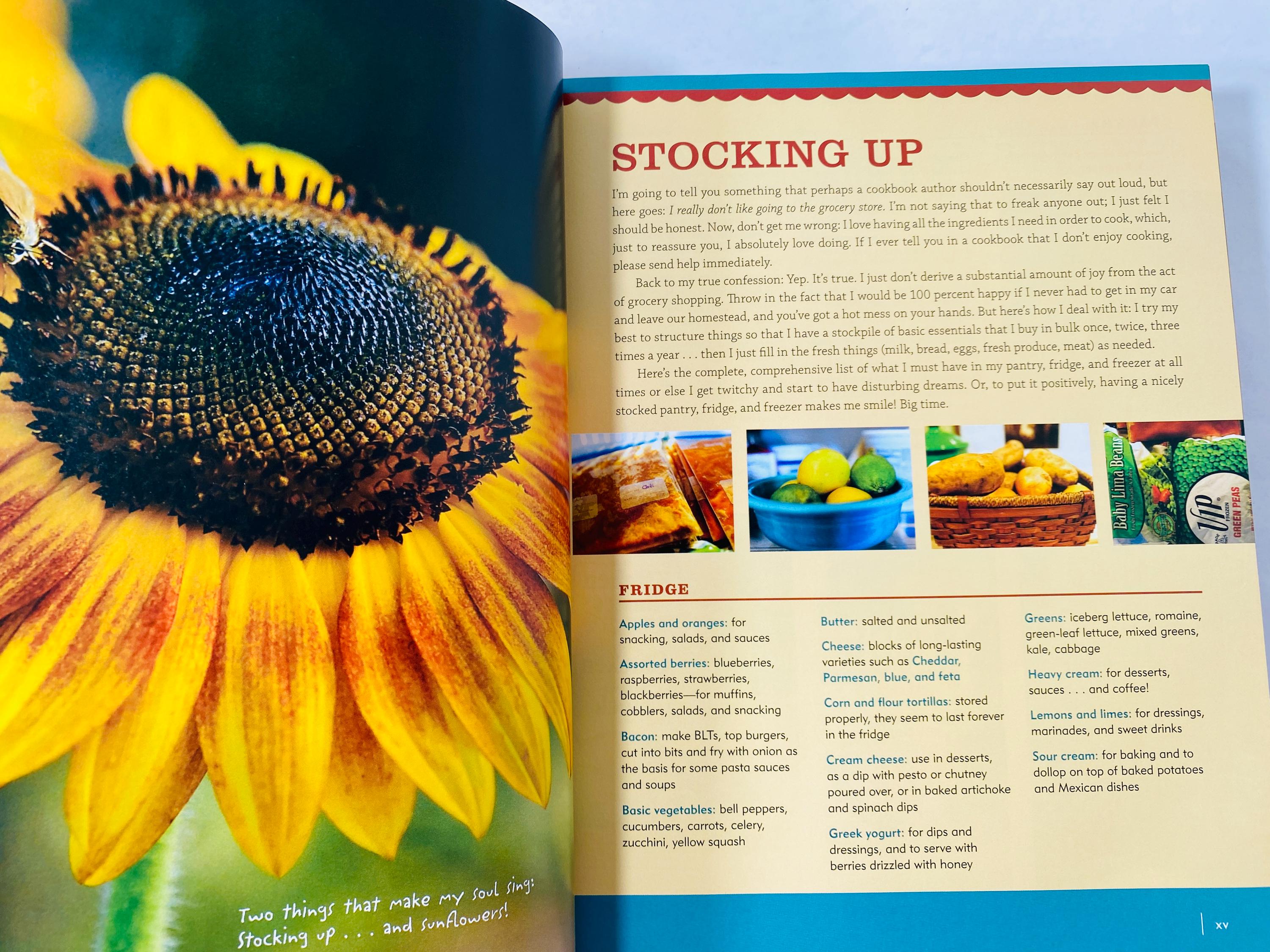 Pioneer Woman Ree Drummond Vintage Cookbook Kitchen Home Staging Prop ...