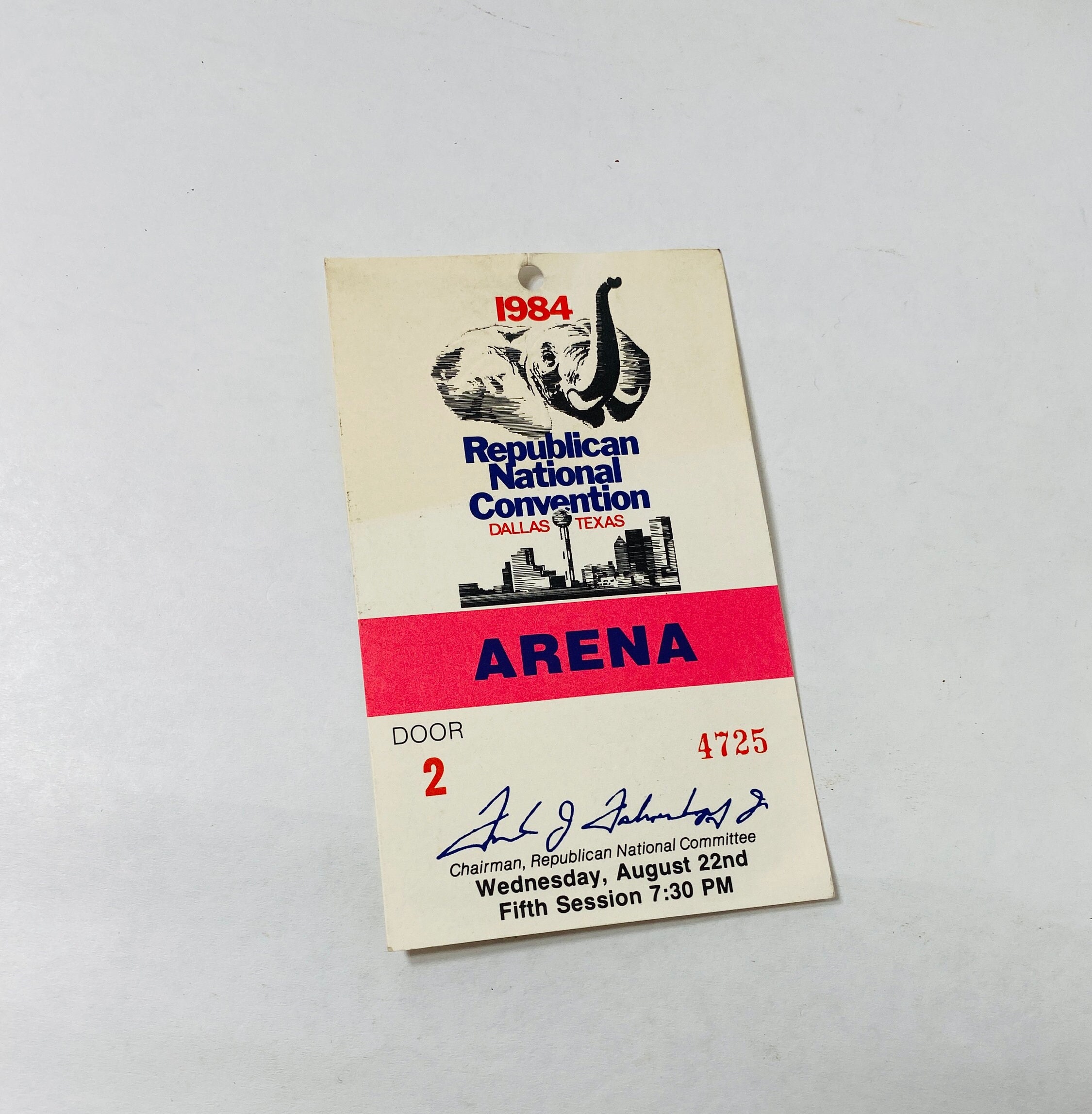 Vintage Press Pass - Etsy