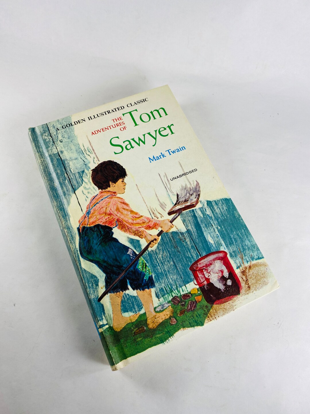 Adventures of Tom Sawyer by Mark Twain Vintage Book Circa 1965 Samuel ...
