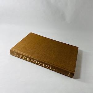 Borromini by Anthony Blunt FIRST EDITION vintage Harvard art book circa 1979 printed in Britain Baroque architecture