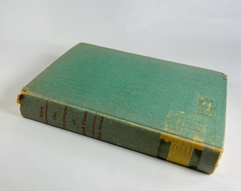 Mark Twain's biography vintage book by Jerry Allen circa 1954 FIRST EDITION green cloth binding