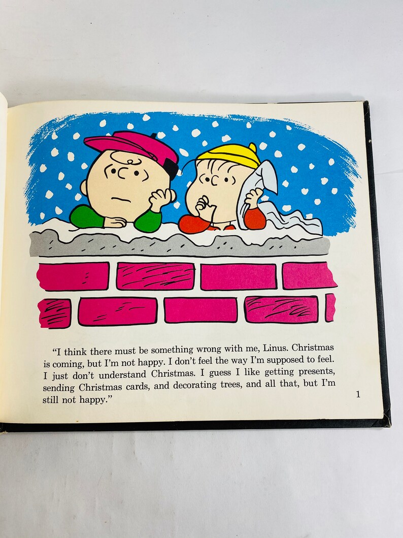 Charlie Brown Christmas FIRST EDITION vintage book circa 1967 | Etsy