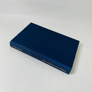 Frankenstein by Mary Shelley vintage book Modern Prometheus blue bookshelf decor POOR Condition