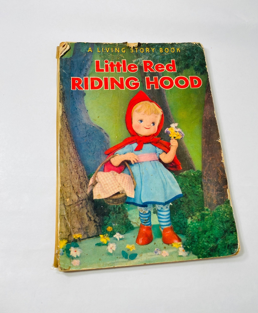 Little Red Riding Hood Vintage Living Story Book Shiba Productions