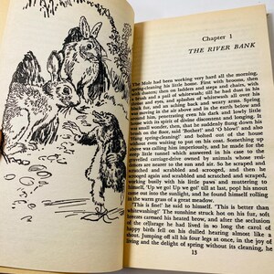1966 Wind in the Willows Vintage Paperback Book by Kenneth Grahame ...